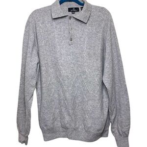 Vintage Enro Lambswool Cable Knit Sweater XL Long Sleeve Retro Eclectic Pullover